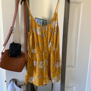 PacSun Yellow Romper